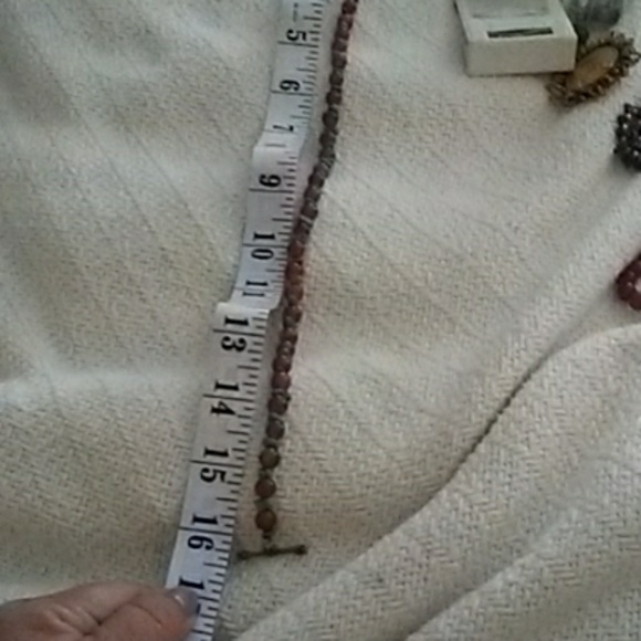 Stone with Turqoise Necklace Set - Picture 6 of 7